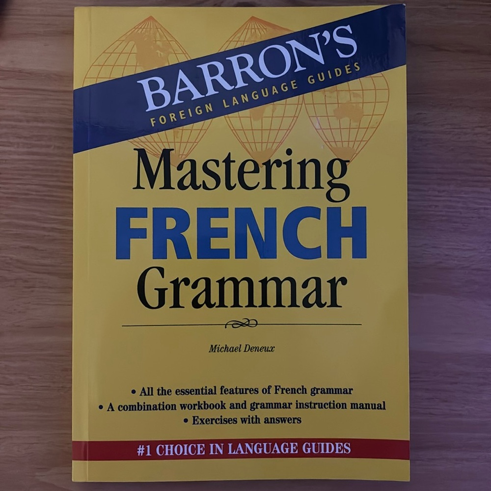 Mastering French Grammar by Michael Deneux, unused, interactive, with answer key